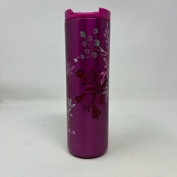 Starbucks Vacuum Insulated Tumbler 16 Oz Pink Limited Edition NEW - Picture 2 of 6